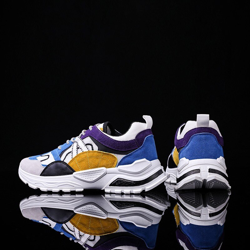 Männer der Trend Lässig Turnschuhe Atmungs Trainer Persönlichkeit Komfortable Weichen boden Exklusive Joggen Schuhe