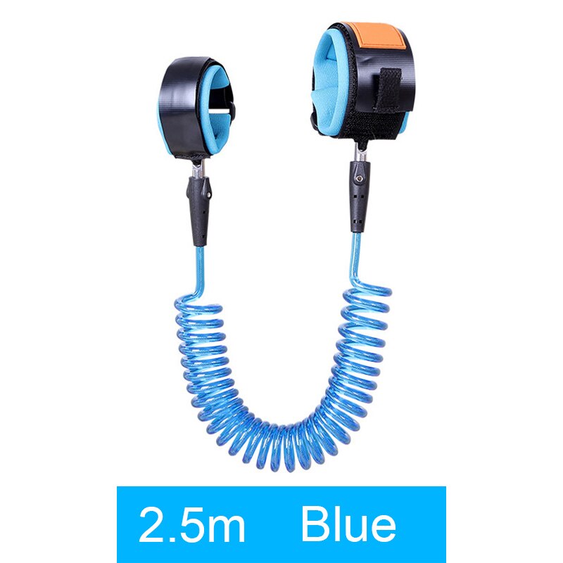 Correa de seguridad ajustable para bebés y niños de 1,5 m, Antipérdida de seguridad para bebés: Blue2.5m