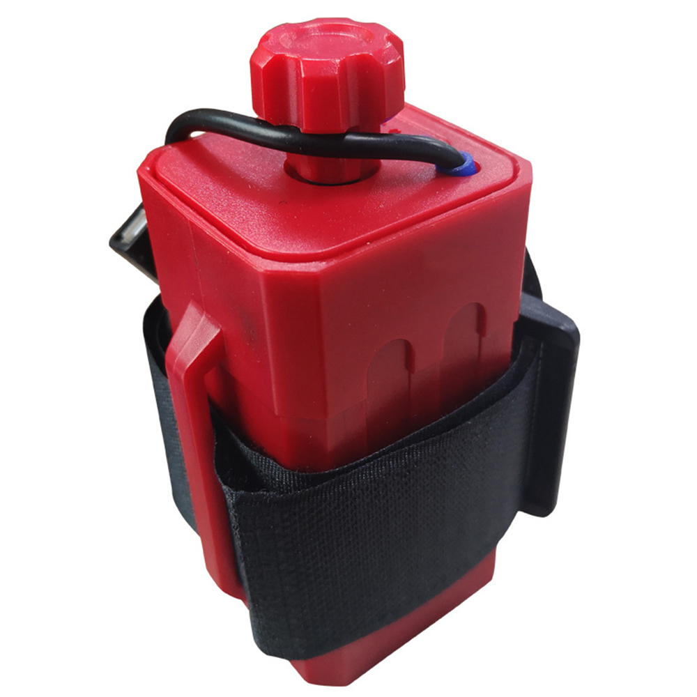 4/6x18650 Lithium Battery Pack Charger Box LED Indicator Waterproof Safety Cycling Battery Case Holder for Bike Light Headlamp: green