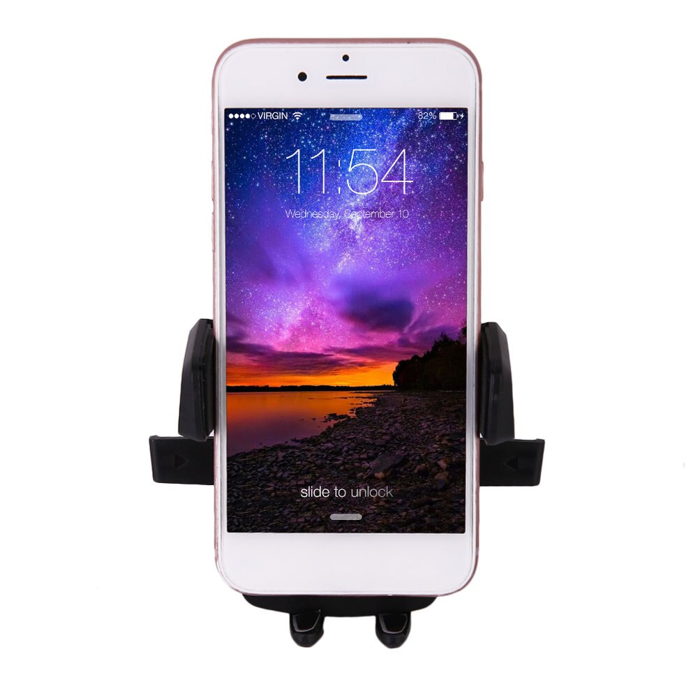 Multifunctionele Auto Automatische Smart Telefoon Houder Universele Auto Voorruit Mount Houder Voor Iphone Voor Samsung Black