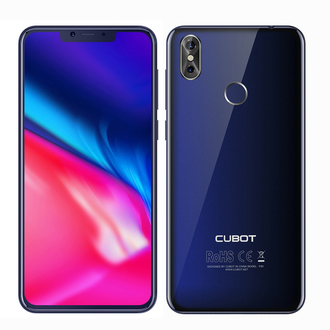 Soporte para tarjeta Sim original p20, bandeja con ranura para tarjeta, para Cubot P20, Android 8,0, 19:9, pantalla de muesca de 6,18 pulgadas, MT6750T, Octa Core, teléfono inteligente