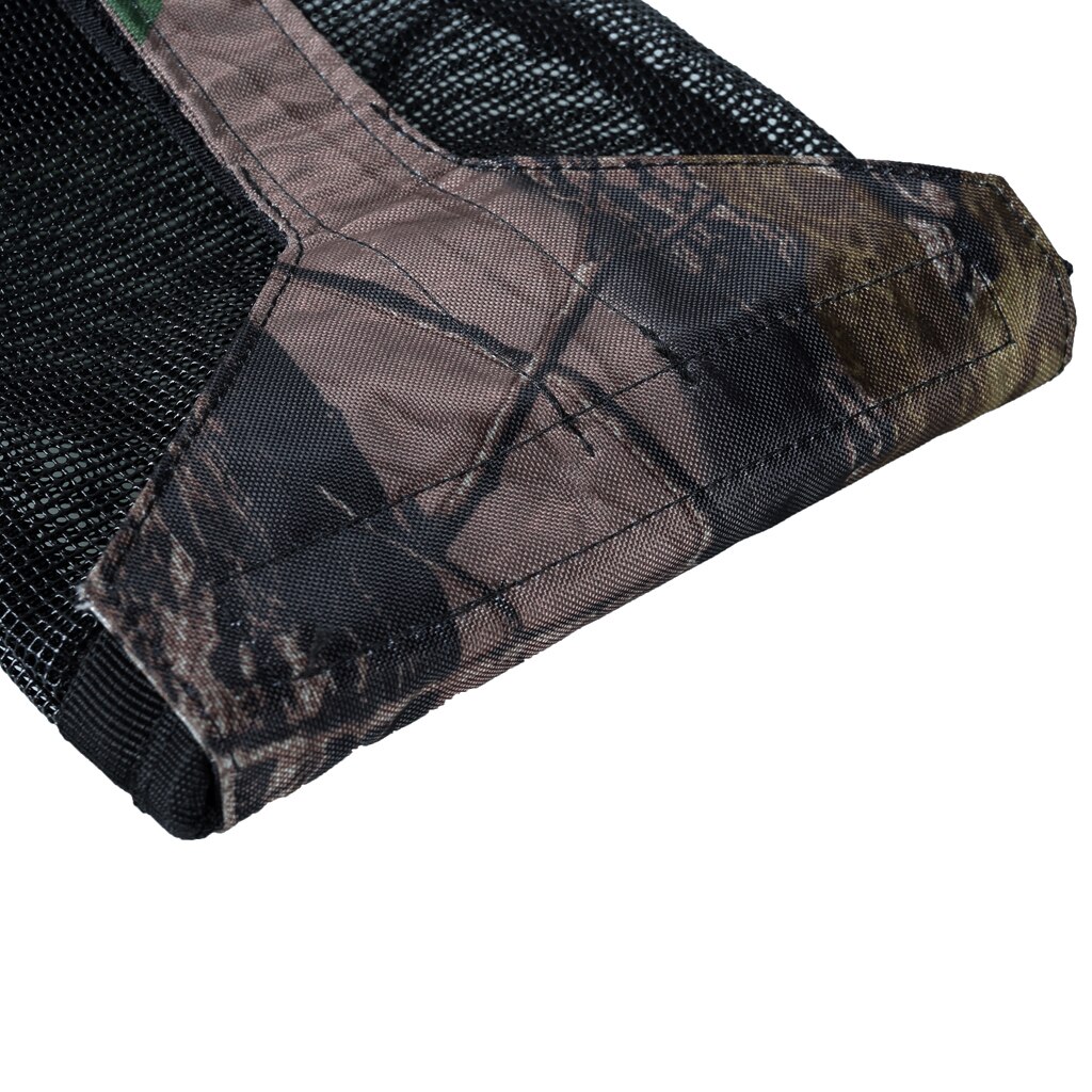 1 Pcs Heavy Duty Mesh Dive Weight Pocket Bag & Clip for Scuba Diving BCD Standard 1" Weight Belt Webbing Strap Black Camo