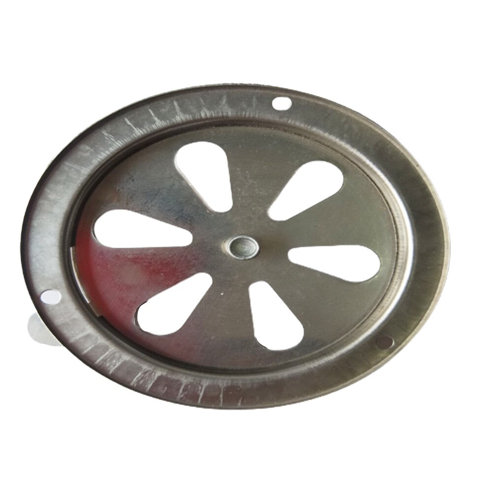 Rvs Bbq Grill Roker Uitlaat Vent 95/125Mm Ronde Oven Air Vent Demper Vervangende Onderdelen Keuken accessoires