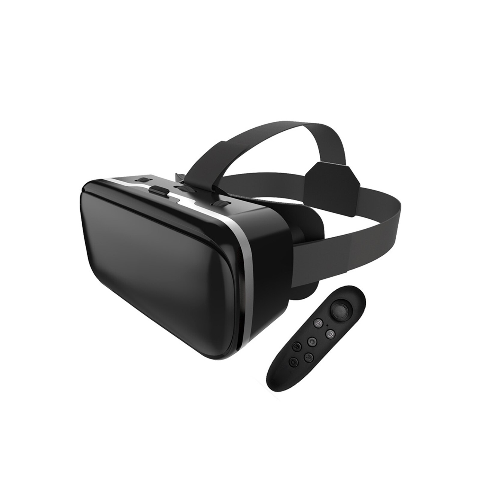 Vr Headset Installeren Oog Beschermd Afneembare Hd Bril Meeslepende Voor Telefoon 4.5 6Inch Zachte Volledige Review 3D bril