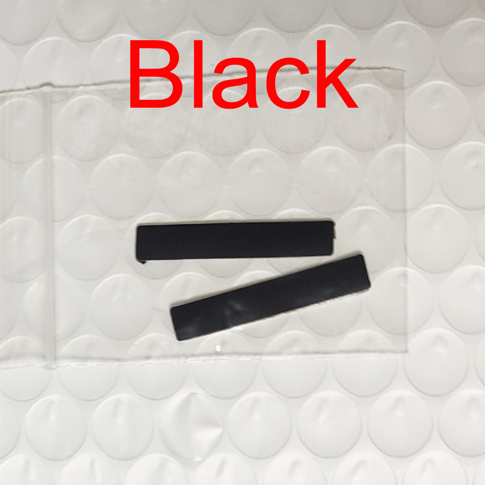 Coque astronomique de remplacement avec pieds en caoutchouc, pour Lenovo ThinkSub E14 R14 E15, 2 pièces/ensemble: Black