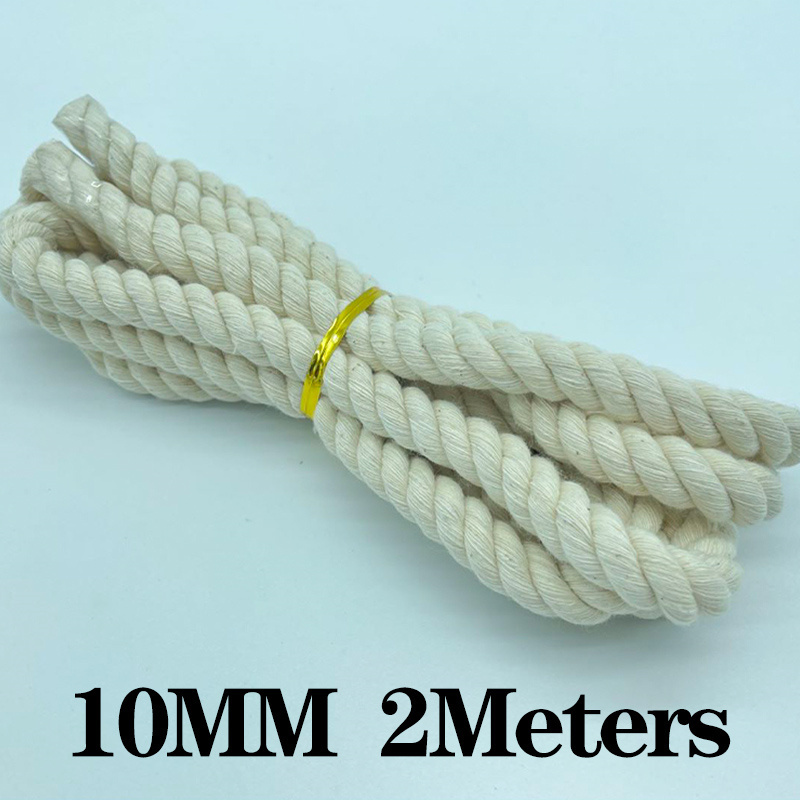 1-10mm natuurlijk touw jute lint naaien diy bruiloft koord ambachtelijke natuurlijke draad touw bulk handgemaakte feest kerst home decortion: Coffee