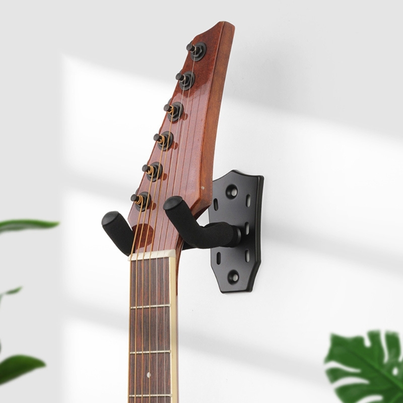 Metal guitar vægophæng guitarholder guitarophæng vægkrog holder stativ