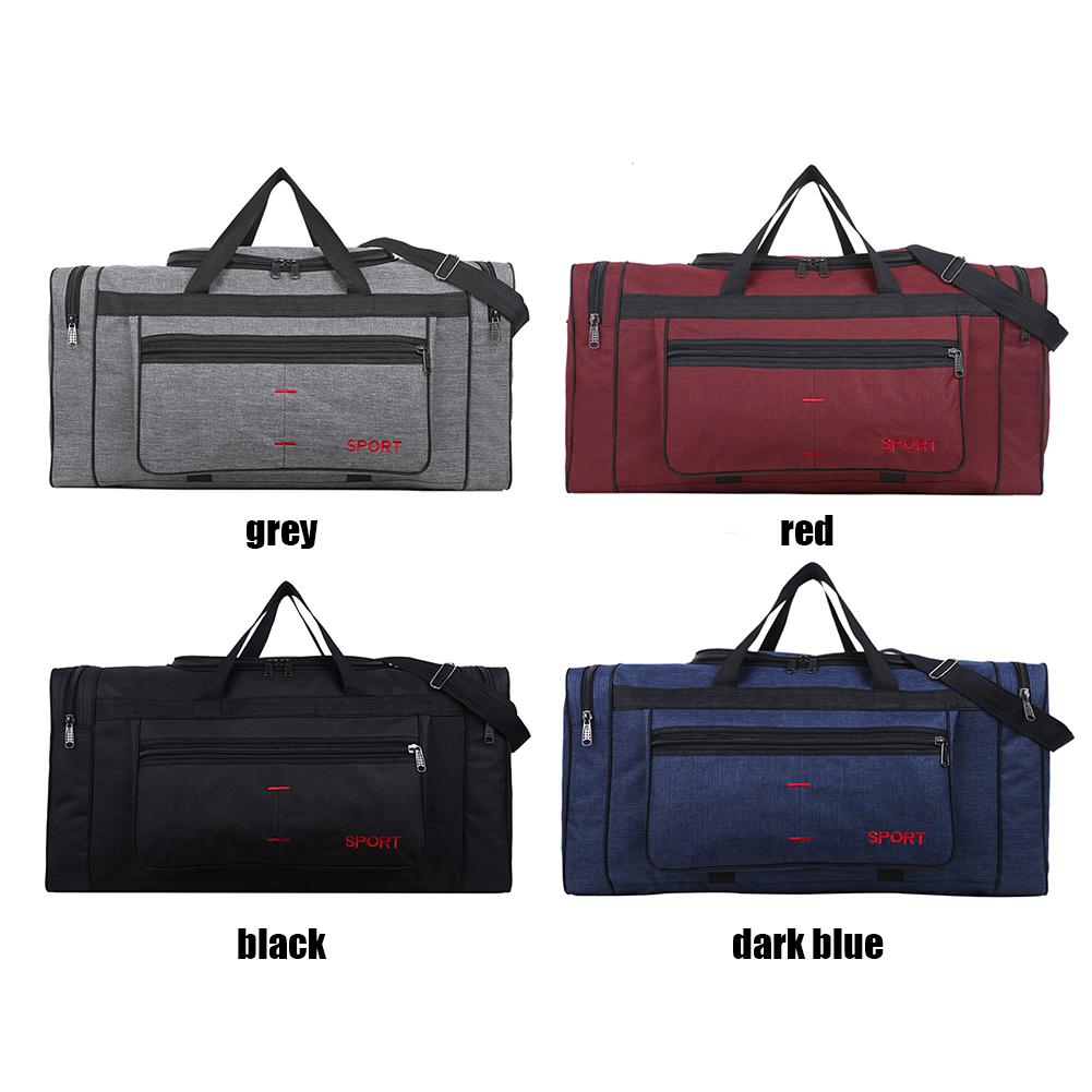 Travel Duffel Bag Carry on Luggage Bag Men Tote Large Capacity Weekender Gym Sport Holdall Overnight Bag Gym Bag Outdoor Men's