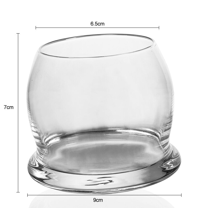 1 stk tykkere runde 220ml ikke falder whiskyglas kop hurtigste epacket fabrik direkte: Default Title