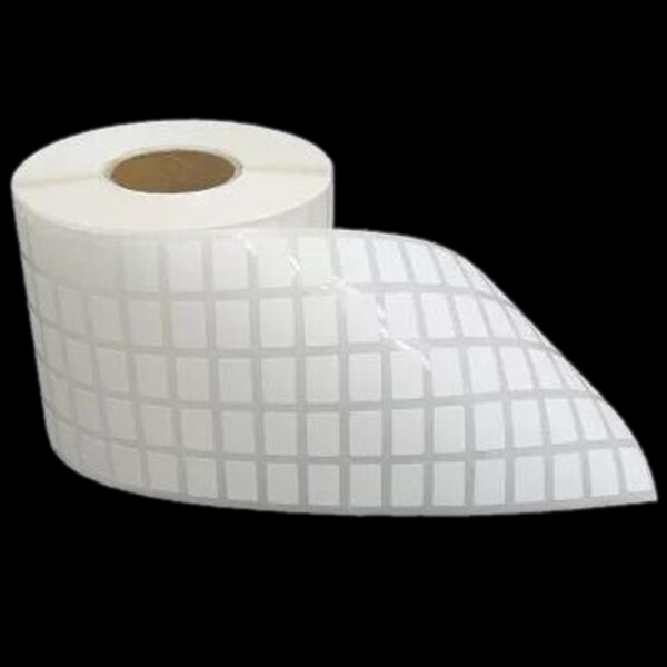 4 rij Wit Zelfklevend Sticky Label Beschrijfbare Naam Stickers Blank Note Label Bar Code Voor Thermische Printer 20mm x 10mm x 30000Pcs