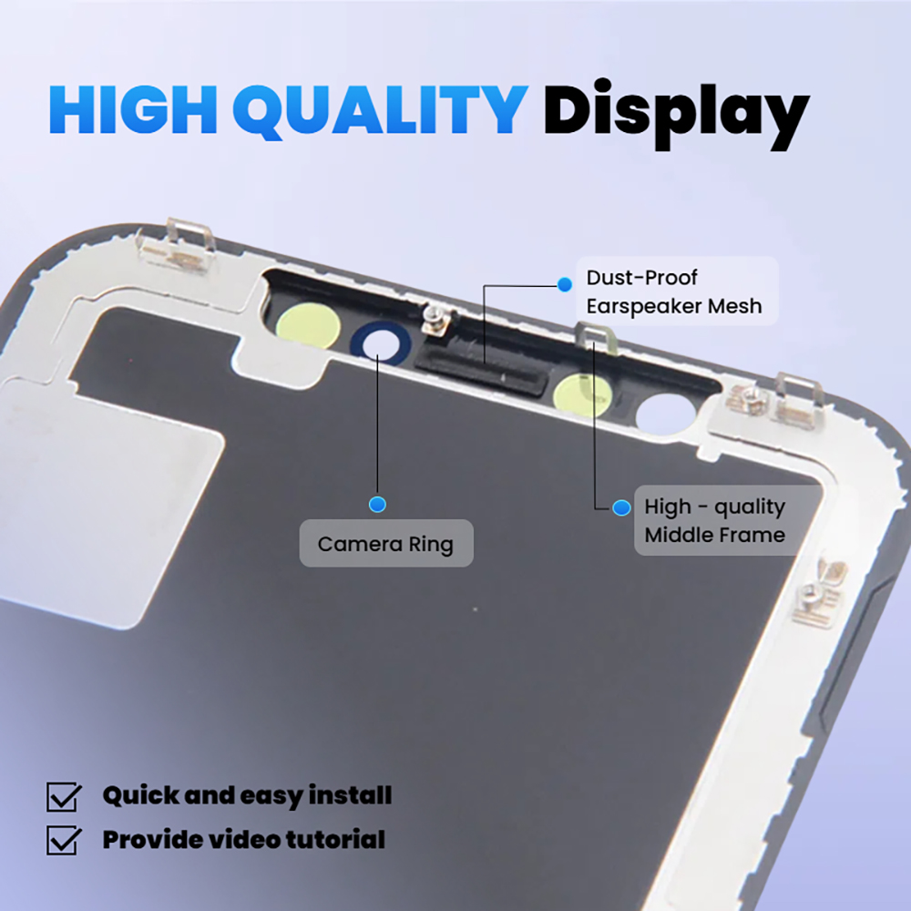 AAAA Grade Für iPhone 6 6S 7 8 Plus X XR XS MAX 11 LCD Perfekte 3D Touchscreen Digitizer Montage Für iPhone 12 13 PRO Display