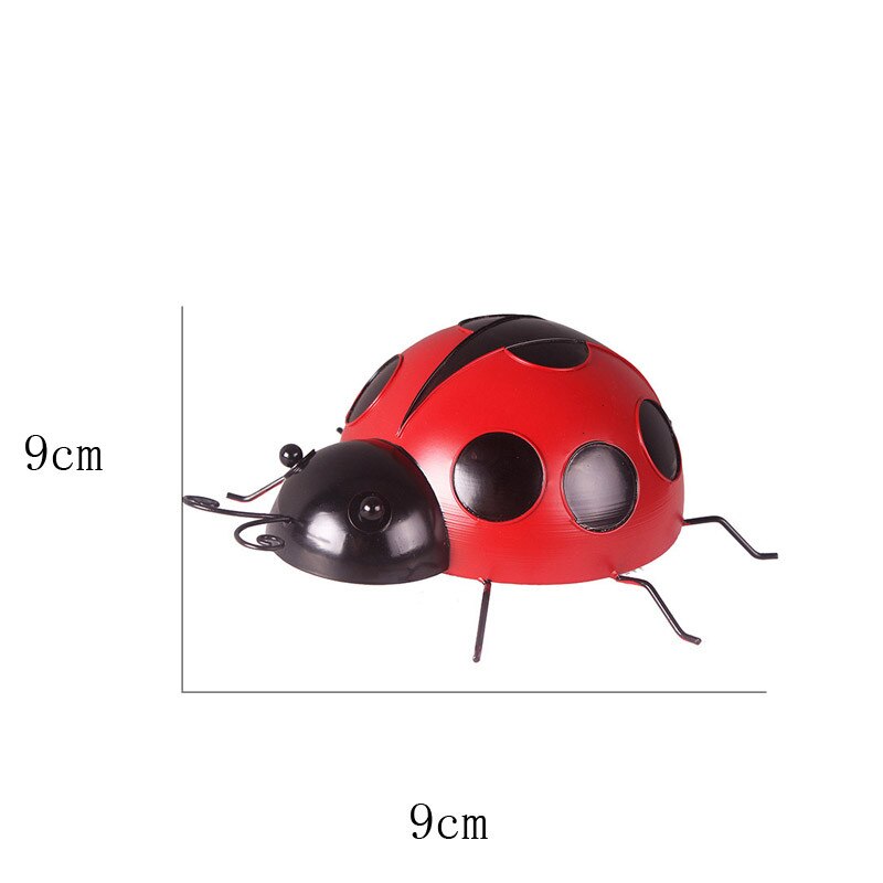 Garden Home Decor Water Rust Resistant Backyard Beetle Decoration Crafts 1pcs Metal Beetle Animal For Garden Art Outdoor
