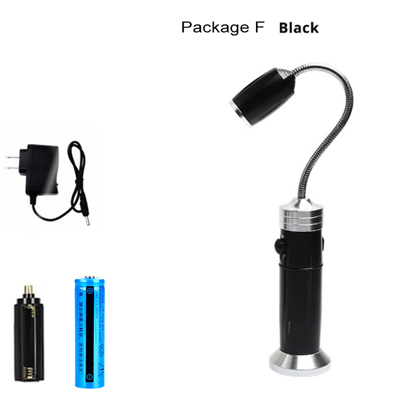 D2 Tragbare 360 Grad Magnetische LED Grill Licht Lampe Einstellbar für BBQ Grill Grillen Lichter draussen Grill Beleuchtung Werkzeuge: Paket F