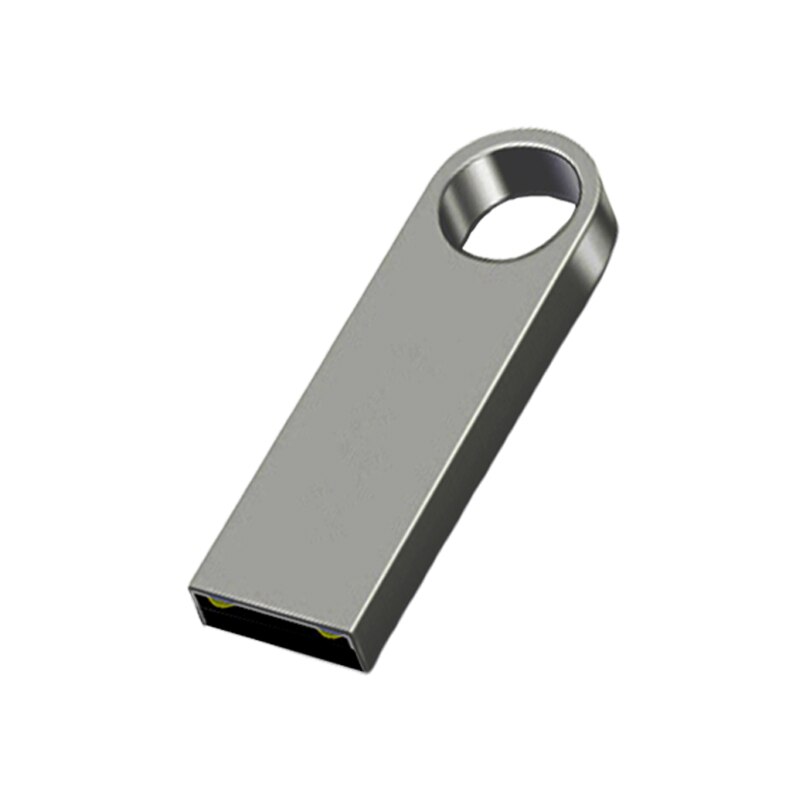 Metalen Pen Drive Pendrive 4Gb 8Gb 16Gb Usb Flash Drives 32Gb 64Gb 128Gb Flash disk Real Capaciteit Thumbdrive Cle Usb 2.0 Stick: 8GB / dark gray