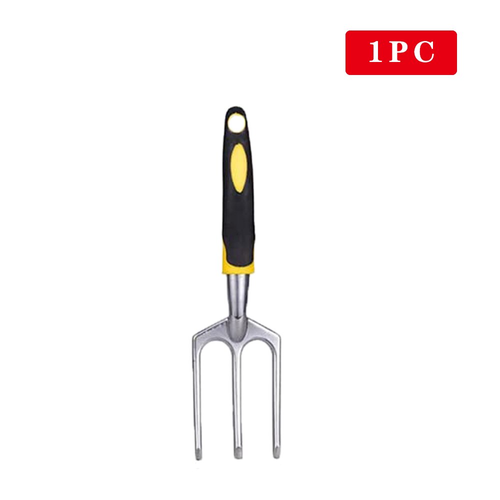 Tuinieren Schop Magnesium Aluminium Aloy Schoffel Hark Vijf Stuk Losse Bodem Planten Ingemaakte Spade Schop Hark Plant Bloeiende Tool: Trigeminal