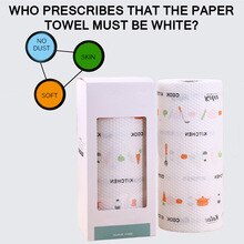 Disposable Kitchen Tools Paper Towel Oil Absorbing Dishcloth Paper Absorbent Towel Dish Cloth Tablecloth Dish Towel Paper towel