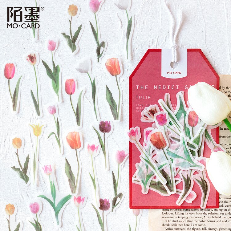 45pcs/1lot Kawaii Stationery Stickers Medici Garden Diary Decorative Mobile Stickers Scrapbooking DIY Craft Stickers