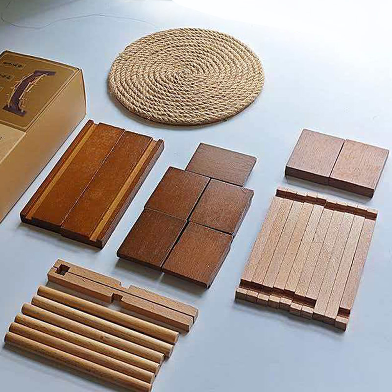 Wooden DIY Arch Bridge LuBan Brain Teasers Engineer Construction Building Toys for Kids Boys Girls Educational