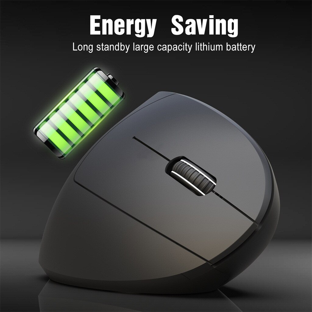 Bluetooth 3.0 kabellose maus, vertikale computermaus, ergonomische gaming-maus mit 2400 dpi, optische maus, gaming-maus für pc und laptop, spiele