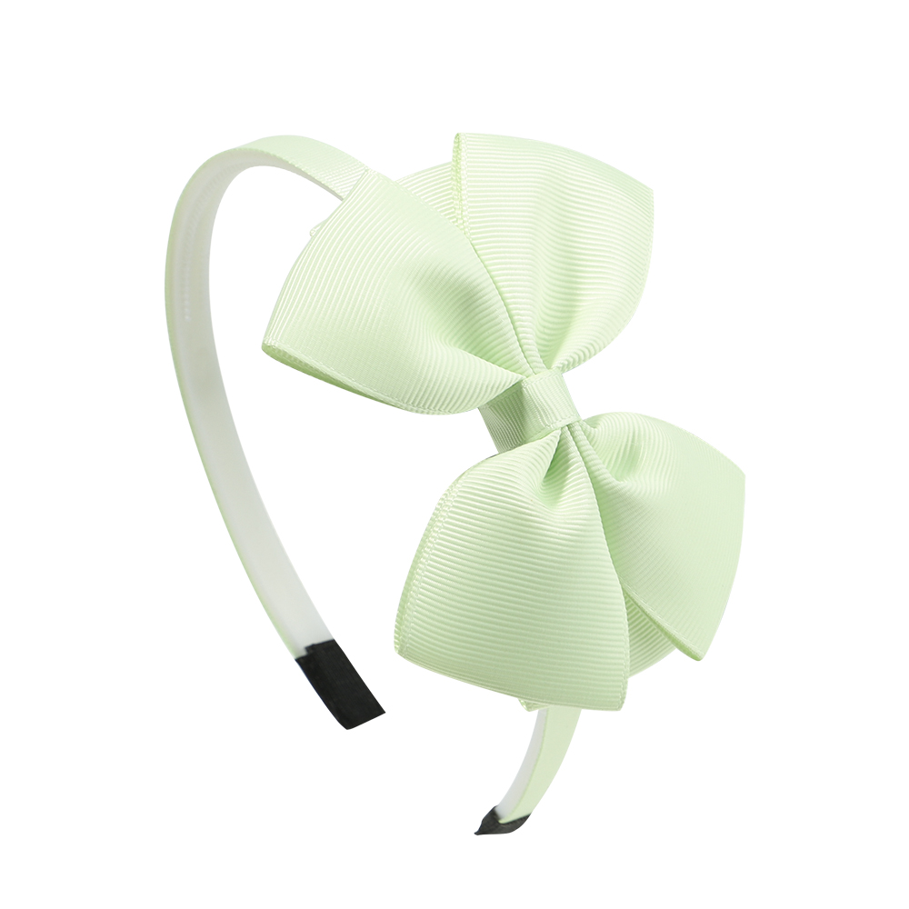 1 pieza, 20 colores, banda para el cabello con lazo, cinta bonita para bebé, lazos para el cabello hechos a mano, diademas, diadema, accesorios para el cabello para niñas: Fucsia