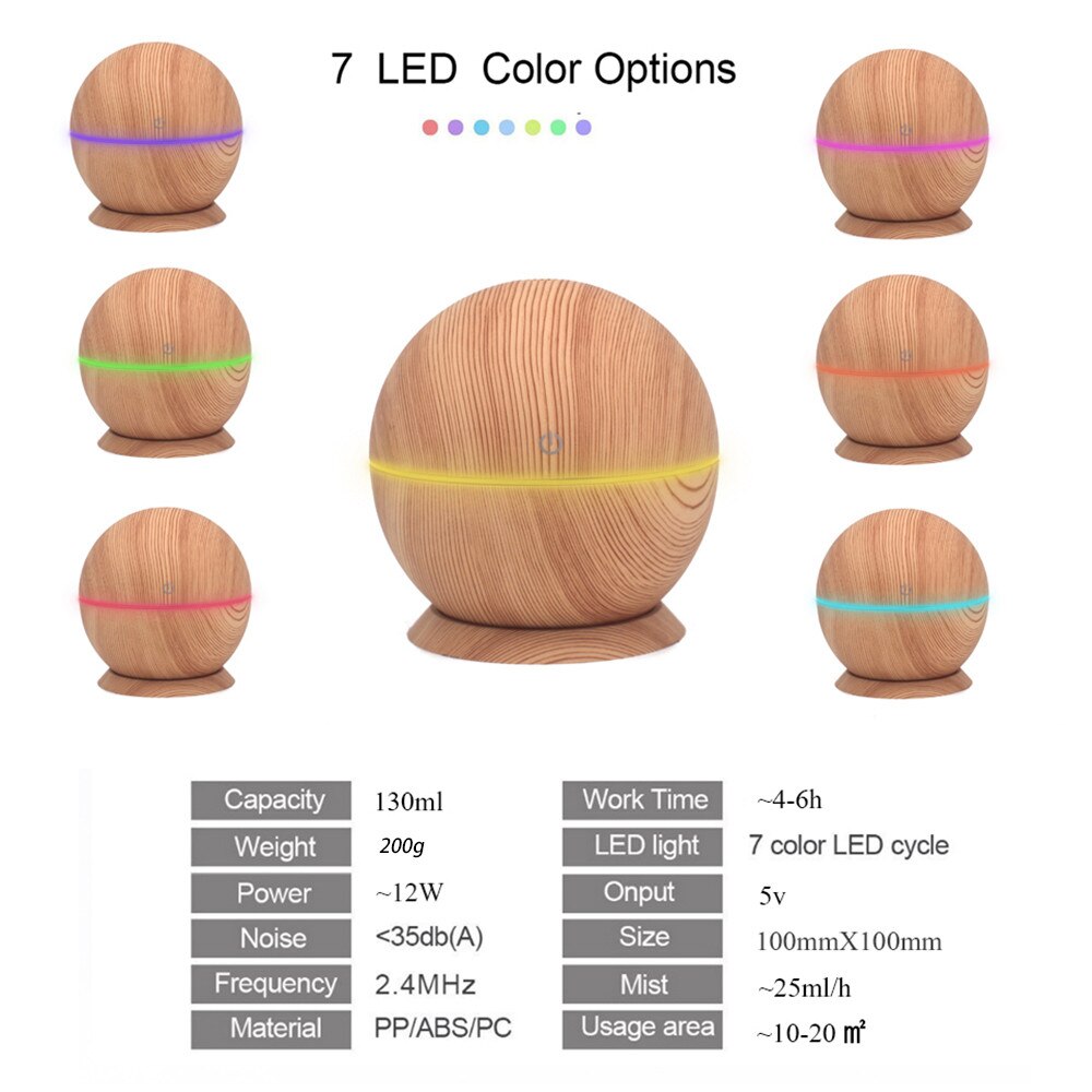 Air Aroma Essential Oil Diffuser Led Ultrasonic Aroma Aromatherapy Humidifier Aroma Essential Oil Diffuser Ultrasonic#g30