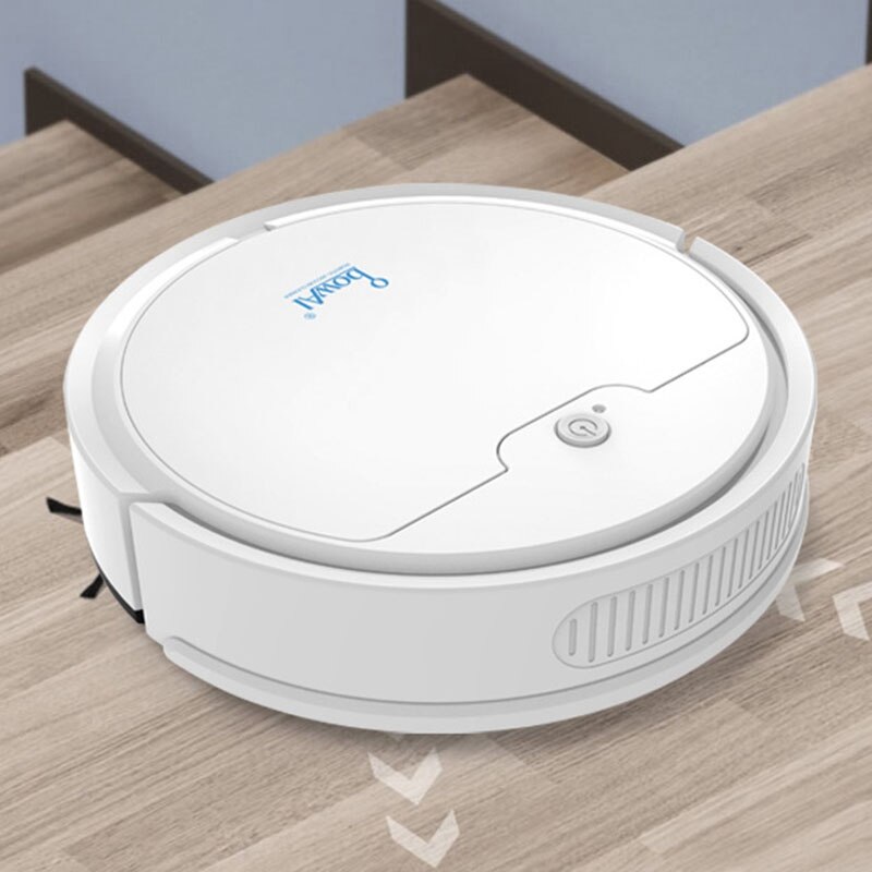 ！-BowAI Multifunctional Robot Vacuum Cleaner, 3-In-1 Auto Rechargeable Smart Sweeping Robot Dry Wet Sweeping Vacuum Cleaner H