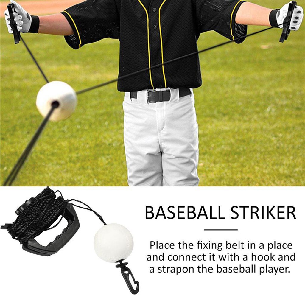 Pitch Baseball Batting Trainer Practice Outdoor Exercise Training Supplies