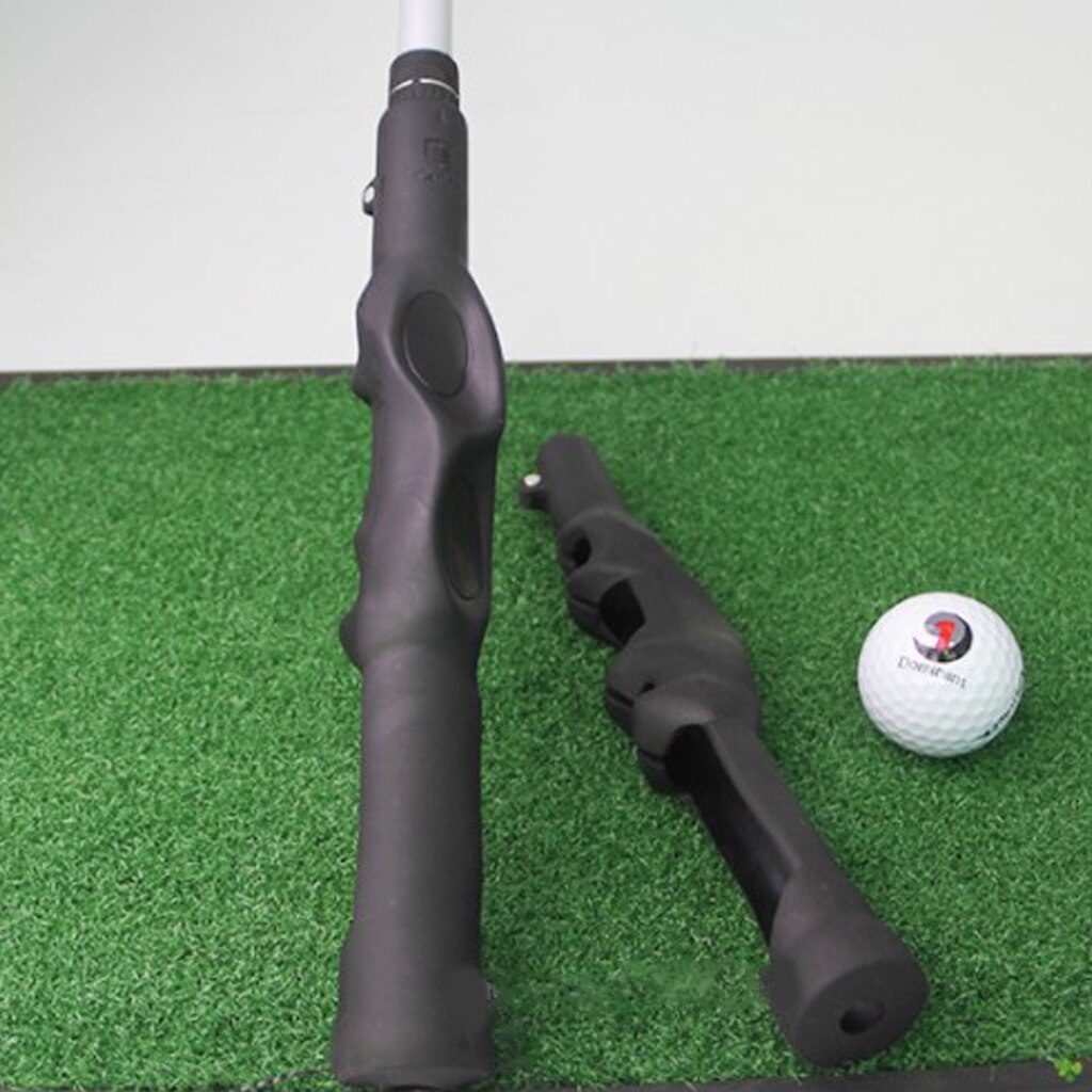 Rubber Golf Grip Hand Position Corrector Guide Beginner Learner Training Aids