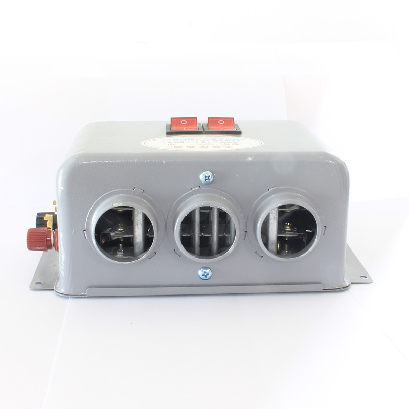 12V 24V 800W Car Heater Electric Cooling Heating Fan Portable Electric Dryer Windshield Defogging Demister Defroster Trucks Boat