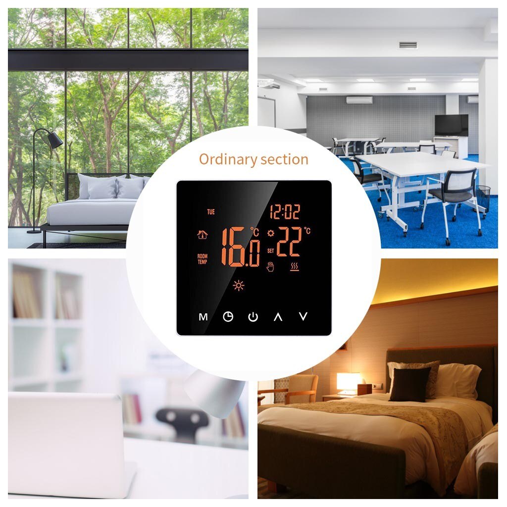 Smart Digital APP Programmable Heating Thermostat Temperature Screen Convenience practical durable Home