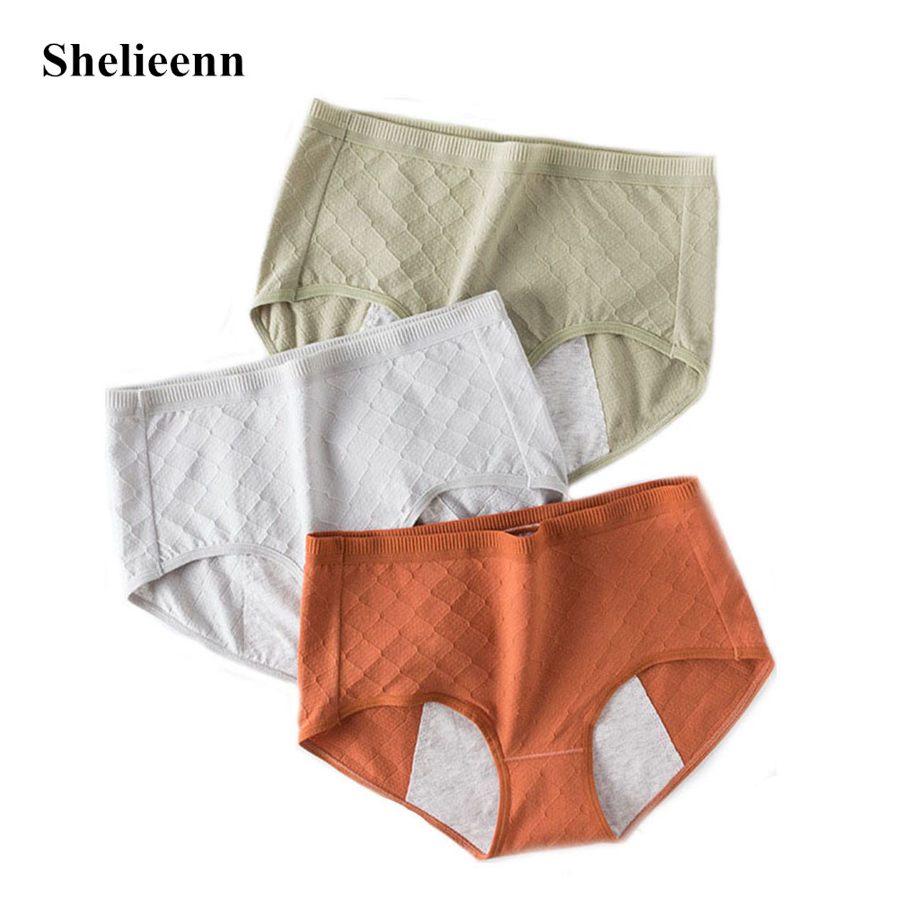 Menstruele Slipje Fysiologische Broek Lekvrije Vrouwen Ondergoed Periode Mesh Ademend Slips Ondergoed