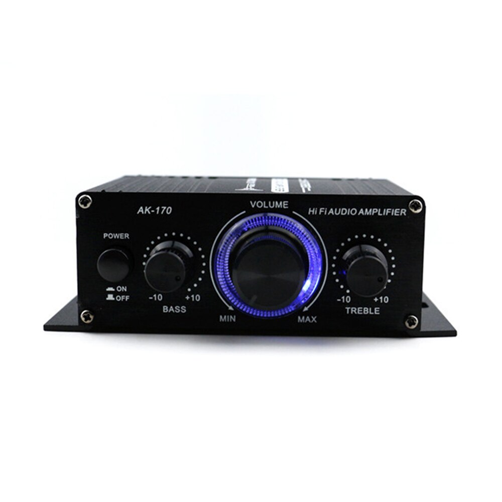 400W DC12V HiFi Power Amplifier Car Stereo Music Receiver FM Radio MP3 Power Amplifier