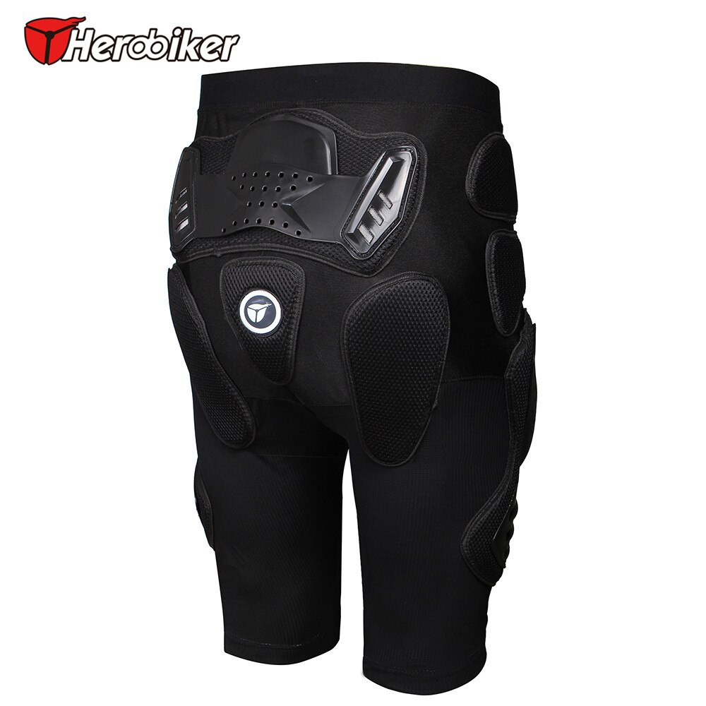 HEROBIKER-pantalones cortos de protección para motocicleta DH, armadura para patinaje, esquí, Skateboarding, equipo de protección para deportes extremos, almohadilla para la cadera