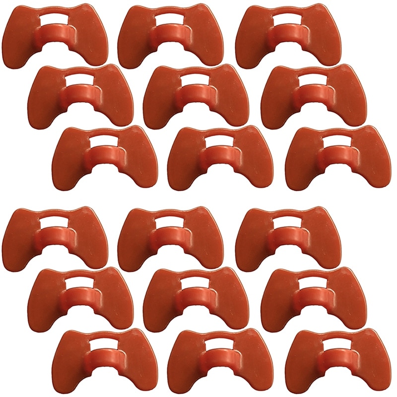 500 ensembles poulet Gles rouge paon lunettes faisan Gles volaille: Default Title