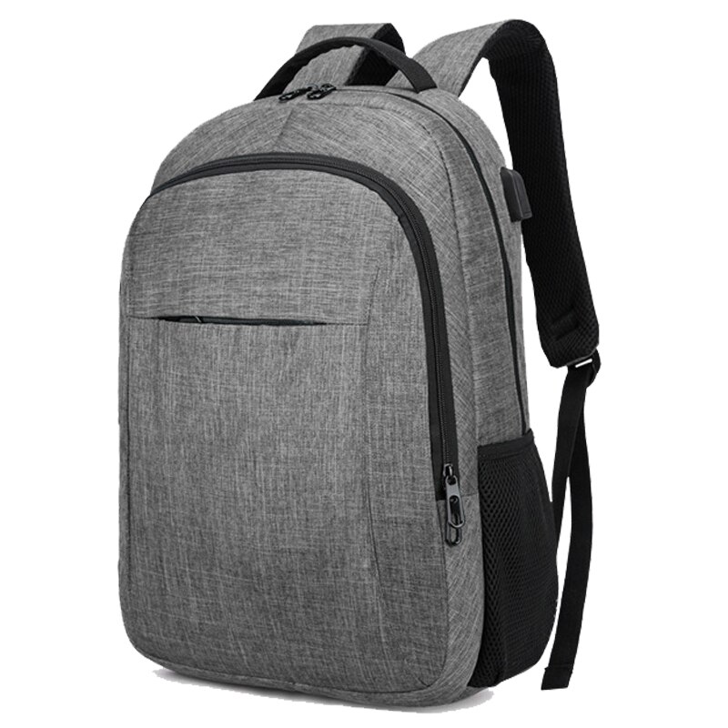 Chuwanglin, mochila de negocios diaria para hombres, Universidad adolescente, mochila escolar para ordenador portátil, mochila escolar para mujeres, mochila escolar A52508: Gris