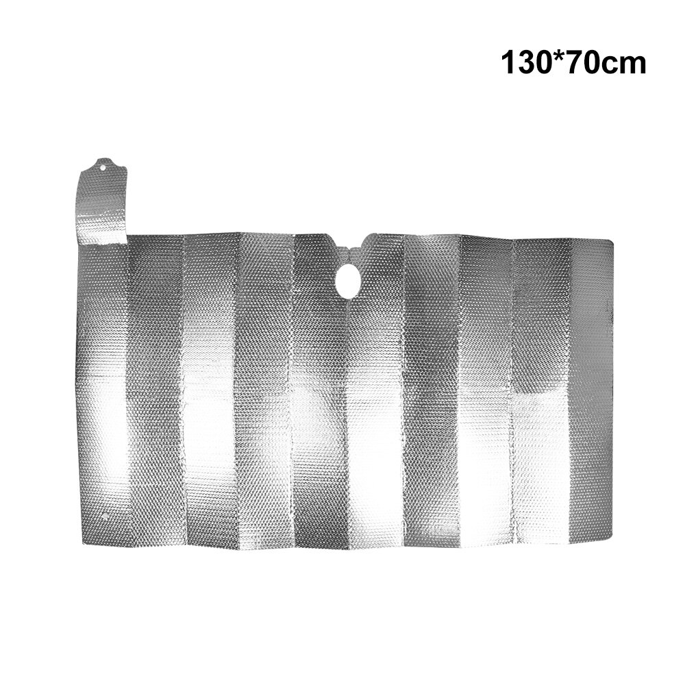 Anti-uv front bil vindu solskjerm blokk deksel foldevindu film universal bil-styling auto gardin for suv sedan hatchback: 130-70