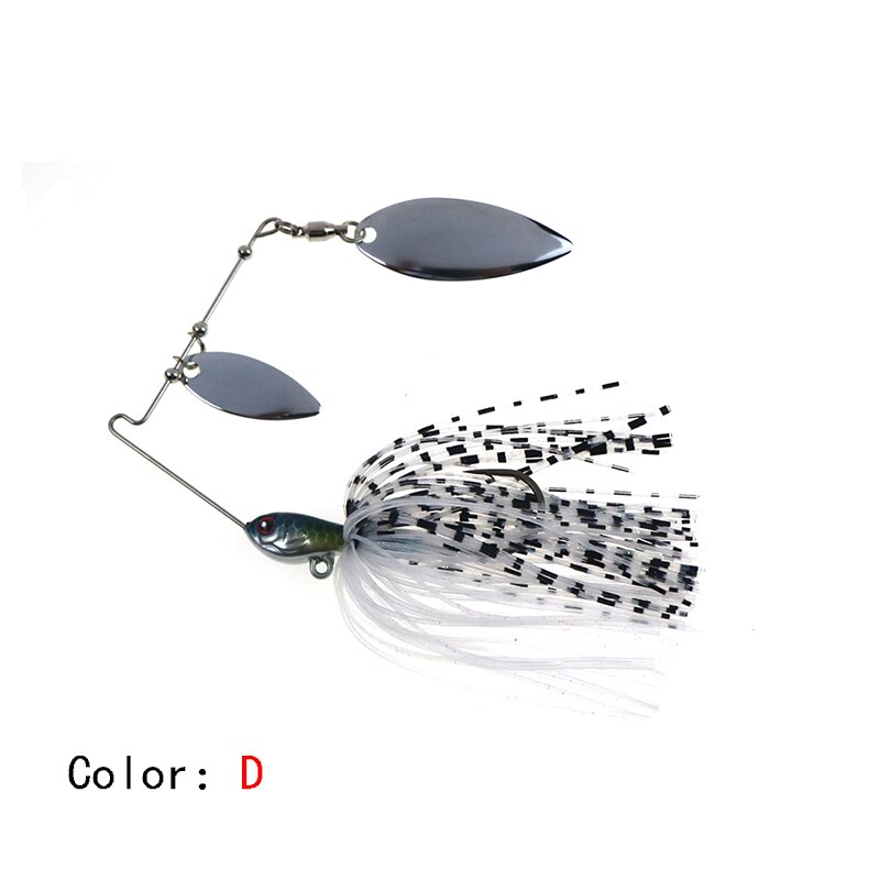 KQDRAVINE 5 stuks twist lepels forel met box visaccessoires forel