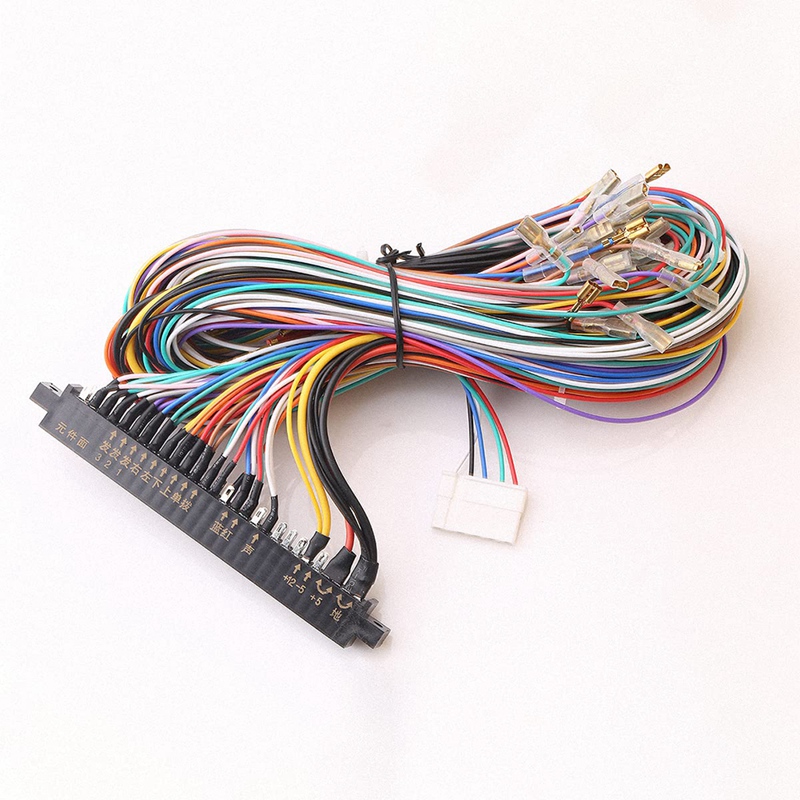 Jamma Harnas Kast Draad Met 5, 6 Action Knop Draden/Jamma 28 Pin Met 5,6 Knoppen Draden Voor Arcade Game Machine