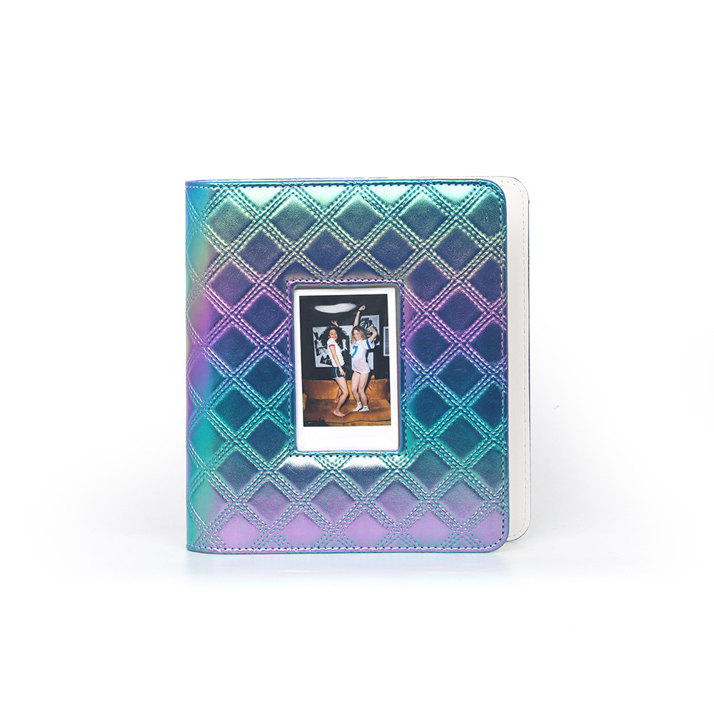Mini Film 3 inch 288 Photos Storage PU Album for Fujifilm Instax mini 99/12/11 Large Album Pocket album Storage Book: PURPLE