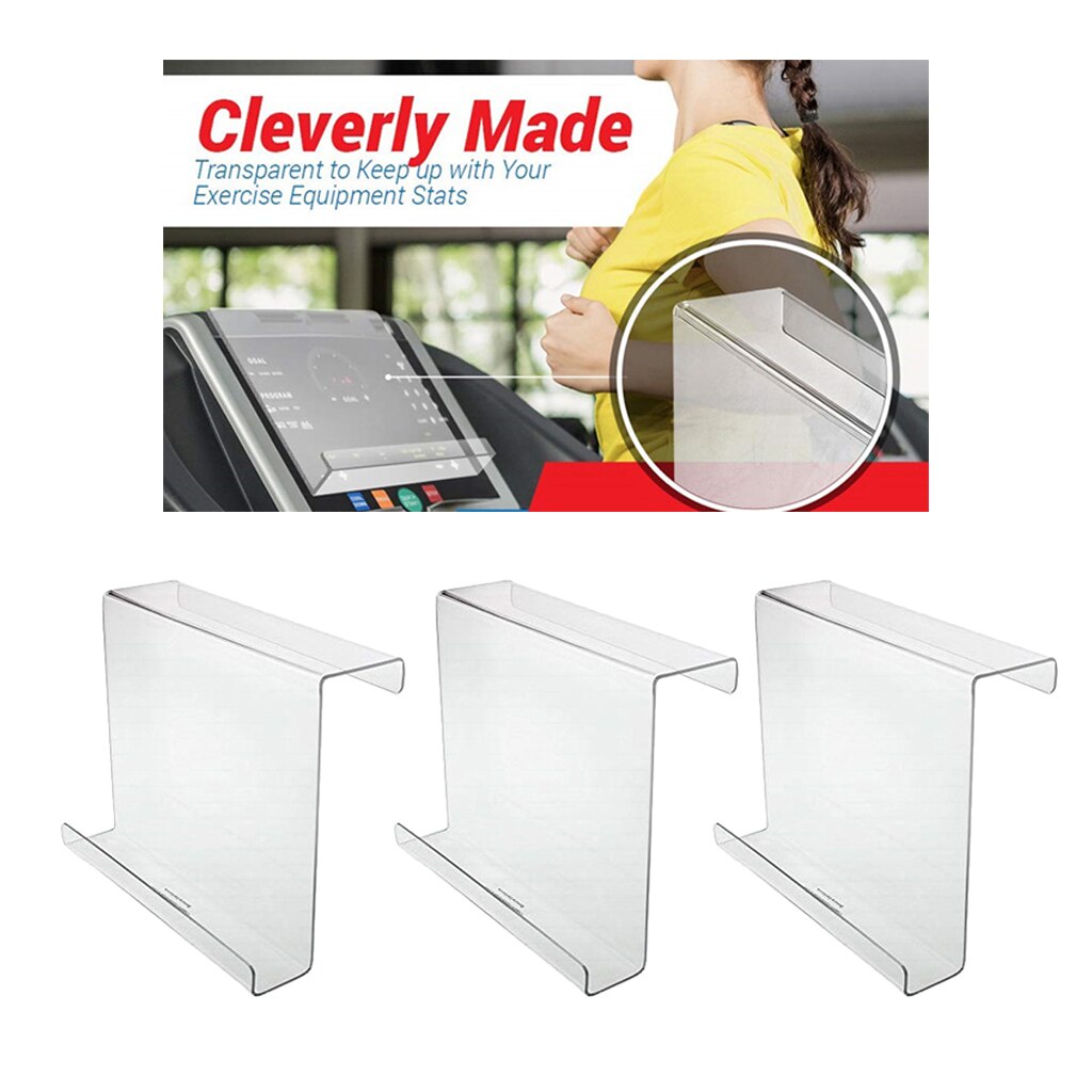 3Pieces Fitness Equipments Dashboard Reading Display Supporter Book Tablet Racks