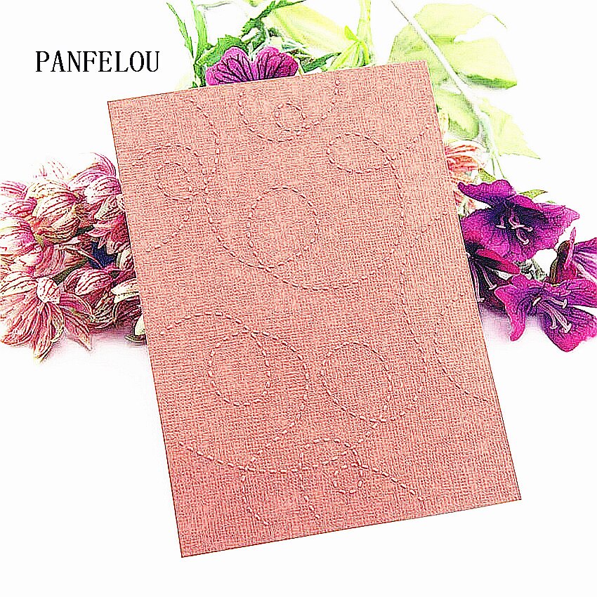plastic clock template line craft card making paper card album wedding decoration clip Embossing folders