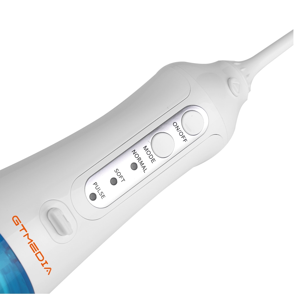 GTMEDIA-irrigador Dental eléctrico portátil, limpiador bucal IPX7 para blanqueamiento de placa sarro, Safters