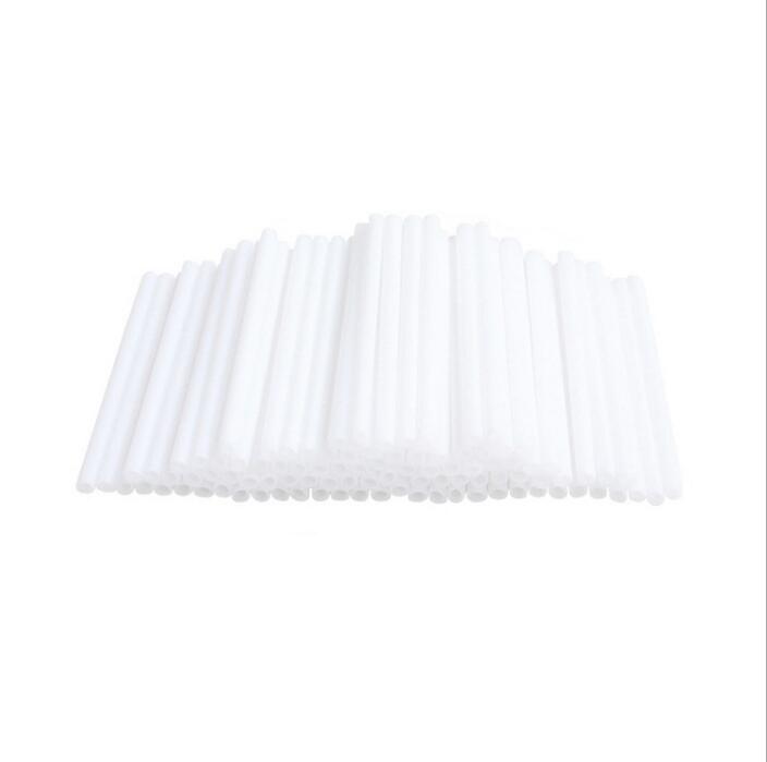 100pcs PP lollipop plastic tube food grade PP material lollipop plastic rod environmental protection lollipop stick 10CM
