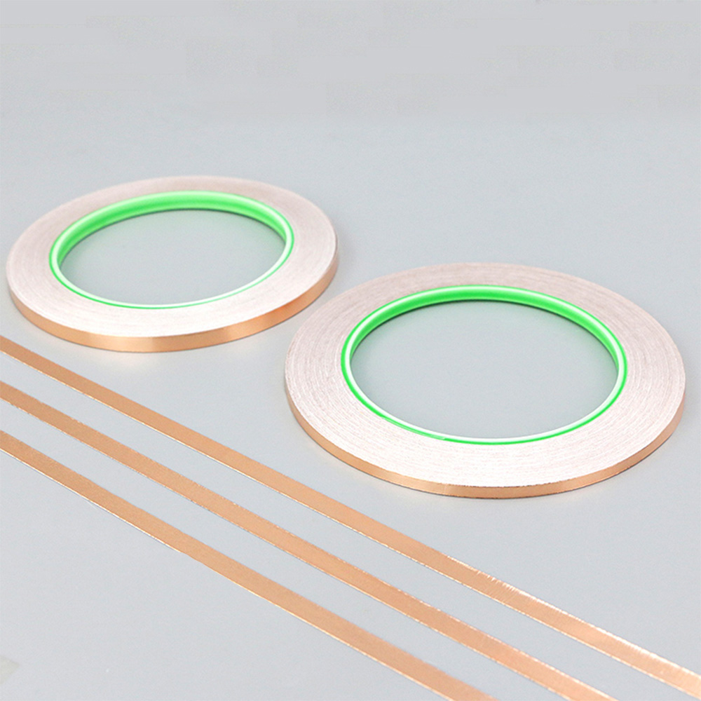 Nastri biadesivi in lamina di rame conduttiva 3/5/8/10/12/15/20/25/30mm Nastro adesivo conduttivo in lamina di rame Lunghezza 10M