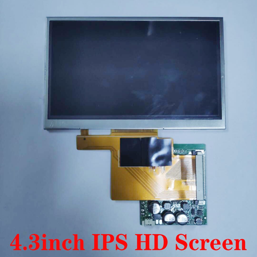 4.3 Inch Auto Monitor Tft Lcd 4.3 "Ips Hd Digitale 16:9 480*272 Scherm 2 Weg Video-ingang voor Reverse Achteruitrijcamera Dvd Vcd