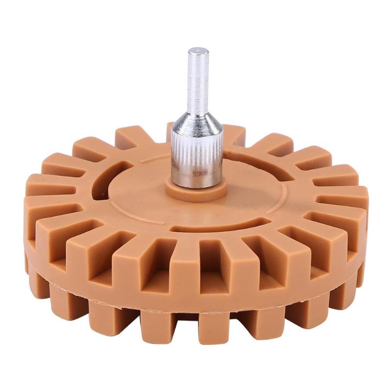Auto Car Paint Care Pinstripe Decal Eraser Wheel Pad Rubber Disk Pneumatic Car Decals Sticker Remover Remove Tools