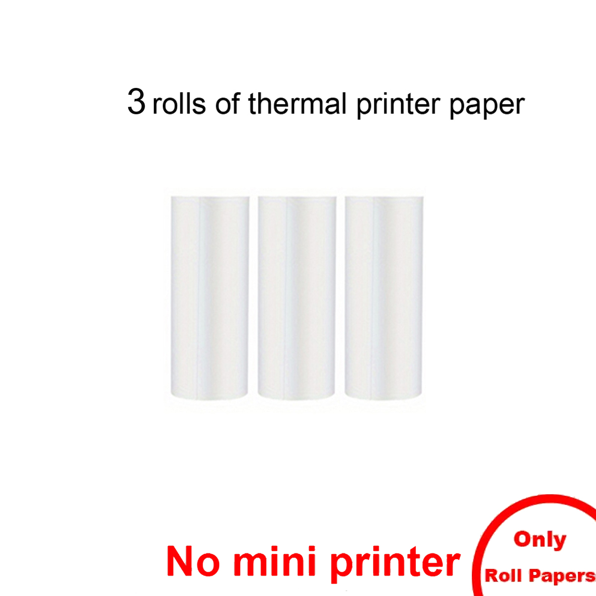 Mini Portable Printer Thermal Printing Sticker Wireless Inkless Mini Pocket Printer Self-adhesive Label Printer Photo Printer: Red