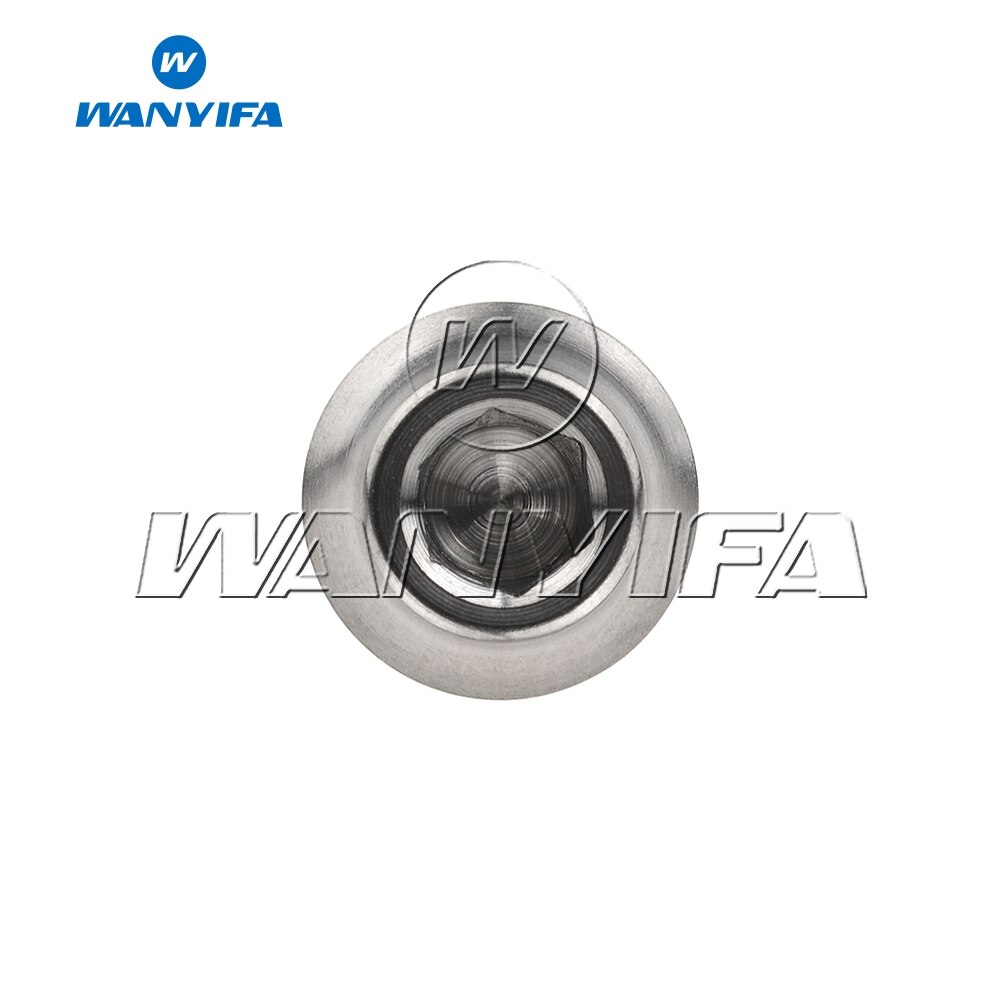 Wanyifa 4 Uds M5x12mm titanio Ti cono bicicleta titular de la botella de tornillo accesorio de ciclismo para la bicicleta sujeción de portabotellas pernos