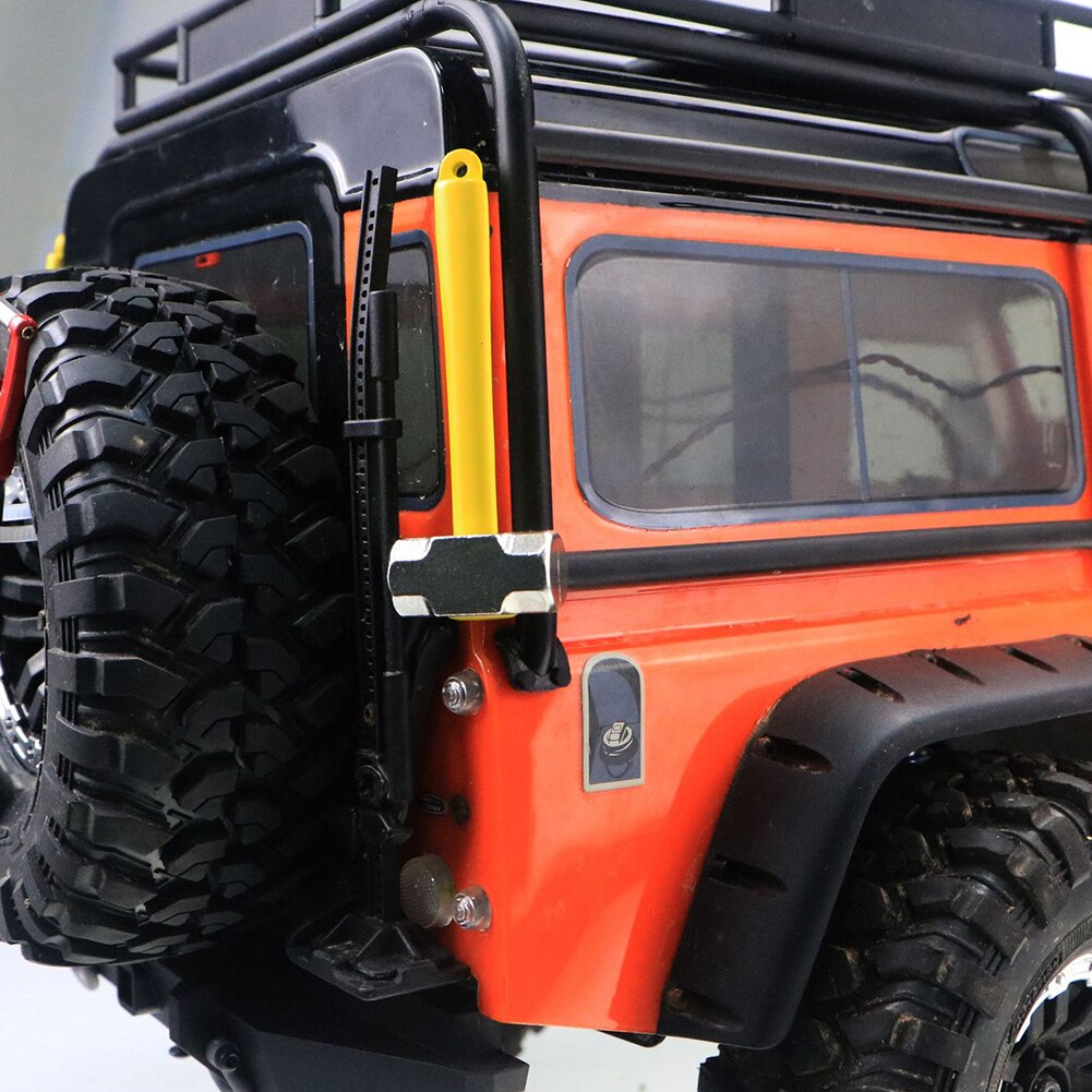 3 Pz/impostato Della Lega mini Pala Martello Zappa Accessorio auto Giocattolo arredamento per 1/10 TRX-4 SCX10 D90 RC auto