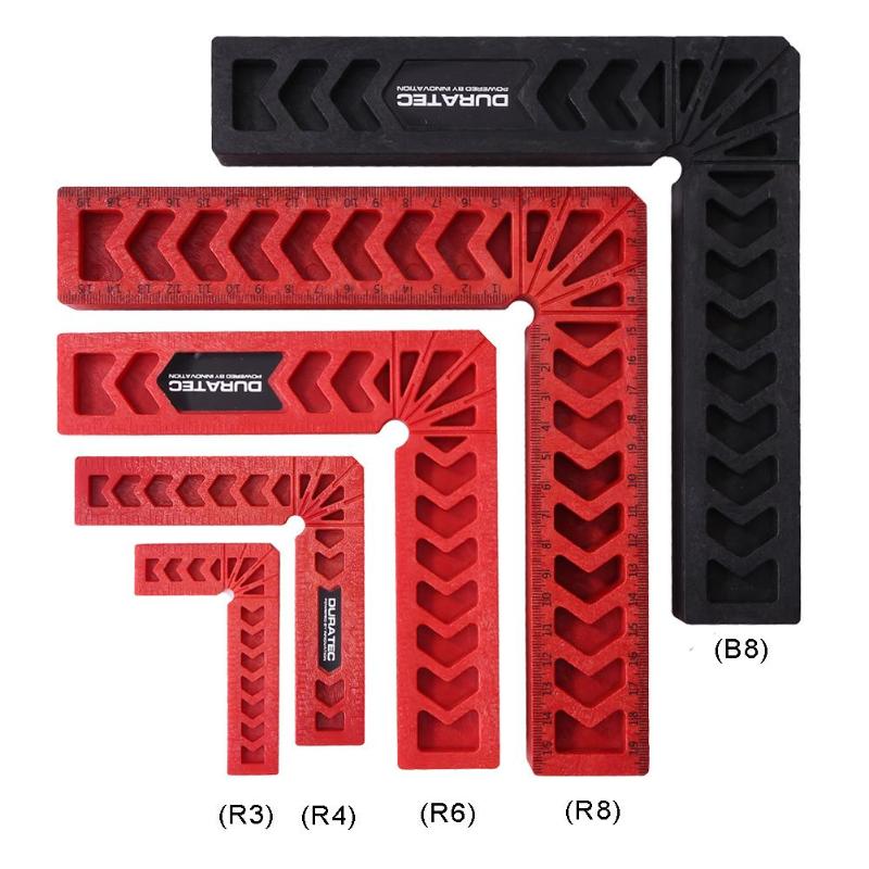 DURATEC 90 degrés pince à Angle droit l-carré support règle pince à bois